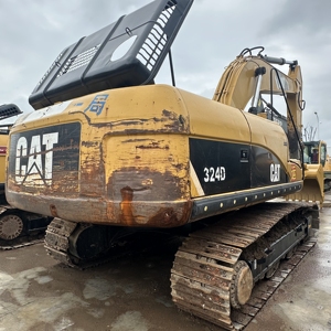 Used CAT 324D 24Ton Crawler Excavator Original Japanese Unit 1300 Working Hours with Full Inspection Test Video for Africa - Product Image 2