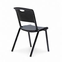 Chaise d'entraînement compacte haut de gamme, emballée en carton, respectueuse du plancher, raffinée, absorbant les chocs, pour conférences, salles de classe et lieux événementiels