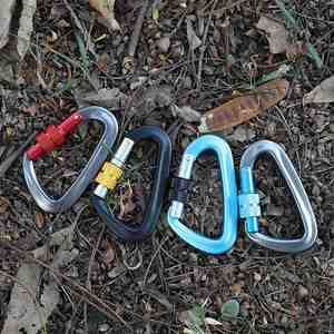 Mousquetons à verrouillage rotatif robustes 12KN avec logo personnalisé pour la randonnée, le camping, les hamacs, les clés, les porte-clés, les laisses pour chiens - Product Image 4