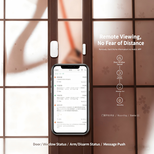 वायरलेस विंडो दरवाजा चुंबकीय सेंसर खुला/करीबी पता लगाने वाला स्मार्ट बीकन डोर अलार्म वायरलेस एंट्री अलर्ट - Product Image 5