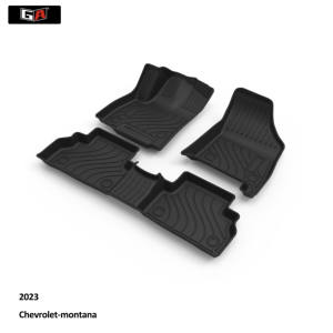 Tapis de voiture de bonne qualité GA, tapis universels pour <span class=keywords><strong>Chevrolet</strong></span> Montana 2023, adaptés à toutes les conditions météorologiques - Product Image 2