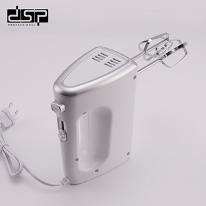 เครื่องผสมอาหารไฟฟ้า Dsp สีขาว ตัวเครื่องพลาสติก ปุ่มปลดหัวตี สำหรับทำขนมอบและตีวิปปิ้งครีม - Product Image 2