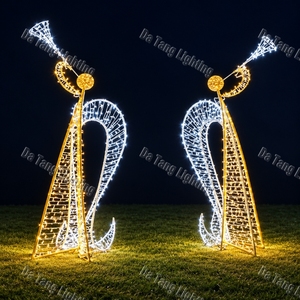 Outdoor Angel Christmas Decorations for Shopping Centers City Squares Hotels Theme Parks and Winter Festival Events - Product Image 4