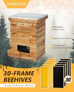 Quan sát bằng gỗ tiên tiến Hive Box: Lớp chuyên nghiệp với khung langstroth và thiết kế khung sâu - Product Image 6