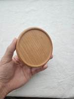 Sous-verre en bois naturel de 8 cm x 8 cm, gravé au laser, personnalisé, imprimé UV, avec logo personnalisé