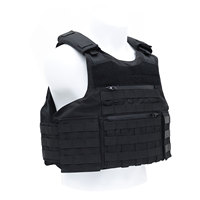 Gilet tactique imperméable en nylon 500D découpé au laser, système MOLLE, respirant et réglable