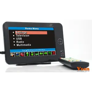 COFDM HD Wireless Transmitter WV-7012 7 zoll digital screen tv monitor ofdm empfänger handheld tragbare dvb-t