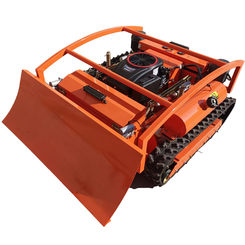 Track Tank Remote Control Mower Slope