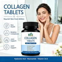 Complément alimentaire quotidien pour la santé des cheveux, de la peau, des ongles et des articulations, collagène multi-ingrédients, comprimés de collagène