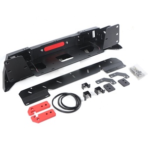 Nouvelles pièces automobiles accessoires extérieurs voiture pare-chocs avant en acier personnalisé LED protecteur Kit de carrosserie adapté pour <span class=keywords><strong>patrouille</strong></span> Y62 2016-2023 - Product Image 5