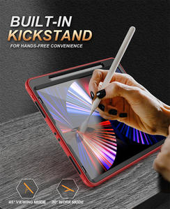 Étuis pour tablette housse pour iPad Samsung <span class=keywords><strong>Galaxy</strong></span> <span class=keywords><strong>Tab</strong></span> étui en TPU PC dur dos dragonne béquille <span class=keywords><strong>antichoc</strong></span> Smart Shell - Product Image 5