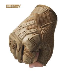 <span class=keywords><strong>Gants</strong></span> tactiques d'extérieur demi-doigts pour l'escalade <span class=keywords><strong>moto</strong></span> équitation travail travail-protection en cuir outil <span class=keywords><strong>gants</strong></span> écran tactile - Product Image 4