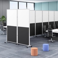 XTPW-07 moderne pliable écran cloison mobile bureau table diviseur cloison panneau mur bureau cloisons mur