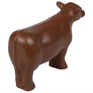 Cadeaux promotionnels personnalisés avec logo, jouet en mousse PU de style animal, balle anti-stress, vache noire au lait - Product Image 2