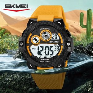 Reloj SKMEI 2337 con Luz de Fondo, Pantalla LED Digital para Hombre, Reloj Despertador, Reloj de 12/24 Horas, Cronógrafo, Cronómetro, Relojes de Pulsera Resistentes al Agua para Hombre - Product Image 1