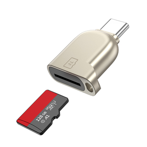 Mini Zinc Alloy USB <strong>C</strong> <strong>3.0</strong> TF <strong>Card</strong> <strong>Reader</strong>, <strong>Type</strong> <strong>C</strong> to TF <strong>Card</strong> Adapter up 5Gbps - Product Image 2