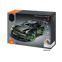 Modèle de voiture de course Al Super Sports 1/10, blocs de construction mécaniques de véhicules célèbres, jouets pour enfants, cadeaux pour garçons