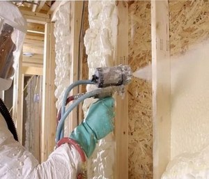 Phun bọt cách nhiệt <span class=keywords><strong>Polyurethane</strong></span> closed-Cell PU Polymer thành phần A & B lỏng nguyên liệu cho hiệu quả cách nhiệt - Product Image 1