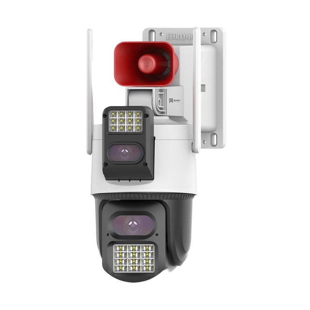 7MP F1.0 Seetong Solution Dual Lens WiFi PTZ Camera 365 Days Moonlight Full Color Night Vision 8X Zoom Security IP Camera