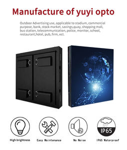 En iyi kalite P5 p6 p8 p10 tam renkli su geçirmez Led <span class=keywords><strong>video</strong></span> duvar açık p5 led ekran - Product Image 2