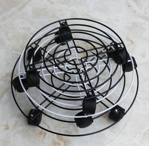 <span class=keywords><strong>Support</strong></span> <span class=keywords><strong>de</strong></span> plante en fer métallique robuste <span class=keywords><strong>de</strong></span> 13 pouces, <span class=keywords><strong>support</strong></span> <span class=keywords><strong>de</strong></span> plante en pot, chariot se déplace autour <span class=keywords><strong>de</strong></span> la <span class=keywords><strong>jardinière</strong></span>, roulettes réglables, verrouillage - Product Image 4