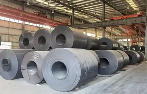 2024 Bobina de aço carbono laminada a quente de venda, bobina de ferro HR, grau 40 A36 Ss400 F, liga baixa recozida preta