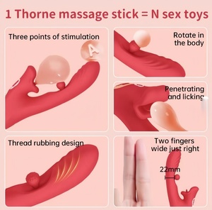 Hot Sale Oral Sex Toy Box <b>Vibrating</b> Big Mouth Adult G Spot Massage Rose <b>Vibrator</b> Female Coup LesSex Toys G Spot Female - Product Image 2