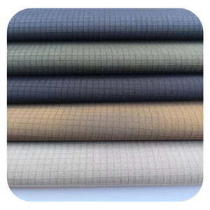 MY Mobilier d'extérieur Tissu 92% Polyester 8% Spandex Trame Stretch Checks Tissé pour Vestes Manteaux Trekking Pantalons et Sacs - Product Image 2