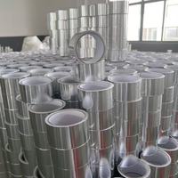 Ruban adhésif en aluminium résistant à la chaleur, très vendu, résistant au vieillissement, renforcé avec une maille, ruban en aluminium renforcé