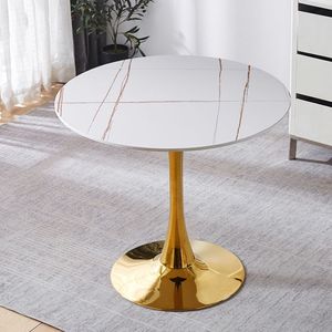 Tavolo Multifunzione in Pietra Spessa di Lusso Moderno Nordico, <span class=keywords><strong>Arredamento</strong></span> per Casa, Negozio di Tè al Latte, Caffetteria, Tavolino da Tè - Product Image 1