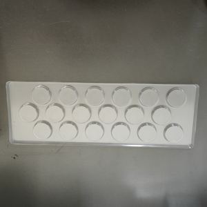 מותאם אישית עגול פלסטיק שקוף לחיות מחמד 18 חלל שוקולד נוצר מגש פנימי - Product Image 5