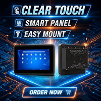 Écran tactile Android 7 pouces pour panneau de commande de casier intelligent, montage au sol