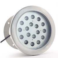 Lumière linéaire LED sous-marine IP68, étanche, AC/DC12/24V 15/18W, garantie, fontaine, piscine, étang, jardin, paysage, lampe spot