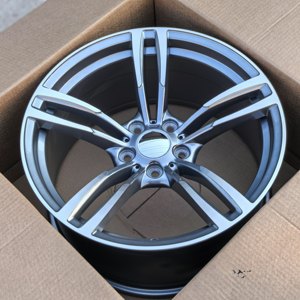 Jantes 437M 19 pouces pour BMW F30 F10 5X120 1 2 3 5 Series 8.5J 9.5J ET 30 <span class=keywords><strong>35</strong></span> 72.6 Roues de voiture pour BMW E46 E60 EE30 E92 - Product Image 4