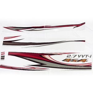 2023 original 4x4 fabricante de pegatinas laterales envolturas de vinilo puerta pegatina para carrocería de coche para Toyota <span class=keywords><strong>hilux</strong></span> <span class=keywords><strong>2</strong></span> puerta pickup - Product Image 3