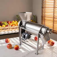 Machine industrielle de pulpage et de battage pour fruits (gojiberry, tomate, pitaya) en acier inoxydable, pulpeur de fruits, presse-agrumes industriel