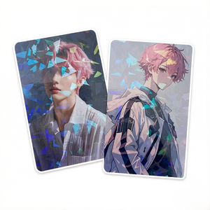 Photocard Kpop personnalisée, double face, papier holographique, photocard, marchandises Kpop, carte postale <span class=keywords><strong>Polaroid</strong></span>, cartes Lomo pour collection de fans - Product Image 5