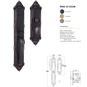 Luxury European Copper Guangzhou Door <b>Lock</b> <b>Smart</b> Card Fingerprint <b>Lock</b> - Product Image 5