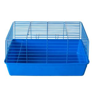 Grandes cages simples en fil de fer massif pour hamsters et chinchillas, cadre en métal, forme semi-circulaire, pour petits animaux - Product Image 1