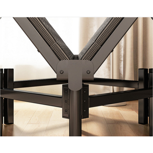 Vente en gros bon marché Style moderne Lit double King Size Lit pliant en métal - Product Image 6