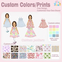 Robe d'été sans manches pour filles, imprimé pastèque, smockée, légère, pour la plage, pour enfants