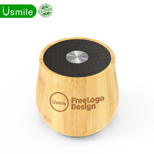 Sinh thái thân thiện với giá rẻ nhất <span class=keywords><strong>mini</strong></span> OEM ODM ánh sáng lên tre loa không dây giáng sinh Quà tặng khuyến mãi cho ngoài trời và sử dụng nhà - Product Image 2