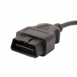 OBD II Stecker zu Grün J1939 Buchse für schwere Nutzfahrzeuge mit grünem Diagnose stecker Typ <span class=keywords><strong>2</strong></span> J1939 - Product Image 3