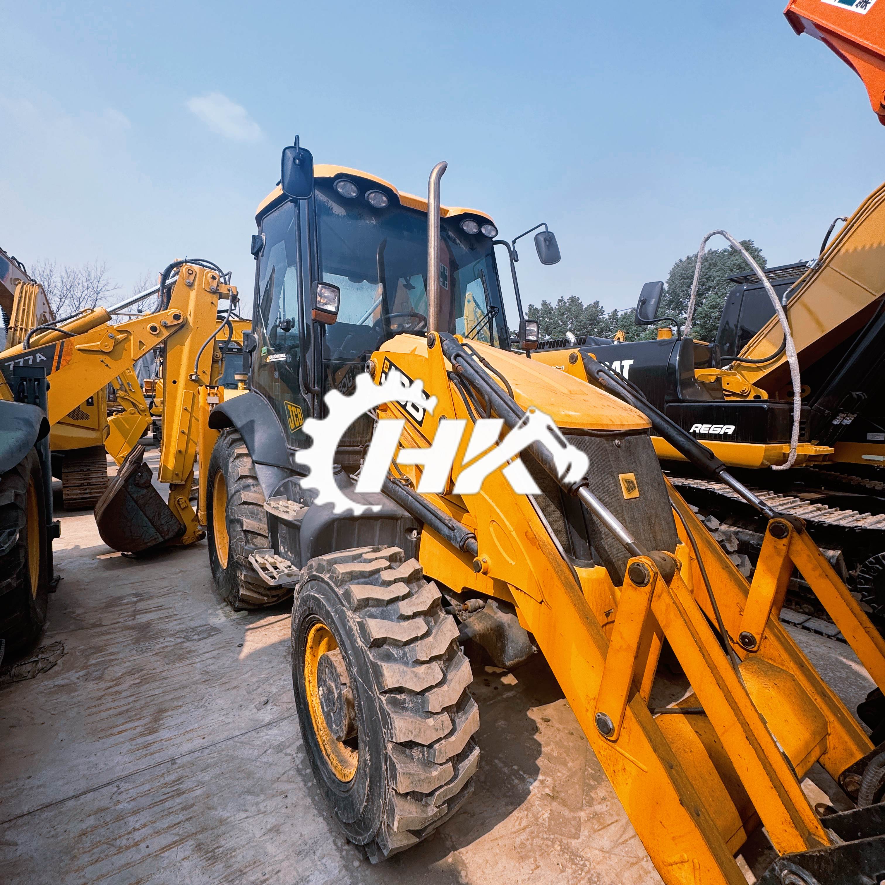 HANG KUI хорошее состояние оригинальный Великобритания JCB 3cx экскаватор-погрузчик б/у Строительная Машина Б/у JCB3cx экскаватор-погрузчик