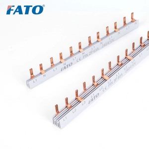 Fato pin-loại U-Loại MCB đồng thanh cái 1p 2P 3P 4p cách nhiệt chống cháy thanh dây hộ gia đình và nhà máy sử dụng - Product Image 2