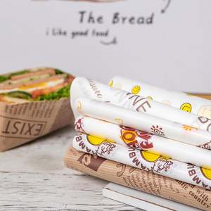 Papel Encerado Personalizado para Envolver Alimentos, Resistente a la Grasa, Reutilizable, para Hamburguesas, Sándwiches y Repostería - Product Image 4