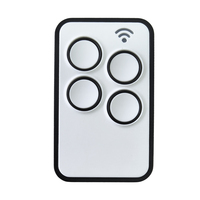 Télécommande universelle 4 boutons pour ouvre-porte de garage 433 MHz, duplicateur de code fixe et à apprentissage dynamique