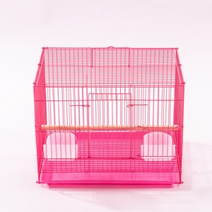 पक्षियों के लिए मध्यम और छोटे पक्षी पिंजरे के लिए बड़े यात्रा पिंजरे का डिजाइन - Product Image 2