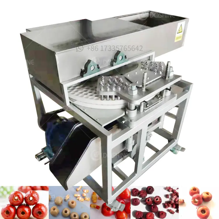 Endüstriyel zeytin çukur Pitter çukur çıkarma çıkarma makinesi tarihleri erik şeftali elma prune kurutulmuş kayısı çekirdek kesme sökücü