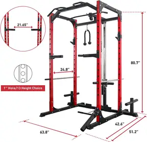 Vendita calda Smith Squat Rack attrezzature da palestra Fitness commerciale smith machine trainer multifunzionale in vendita
